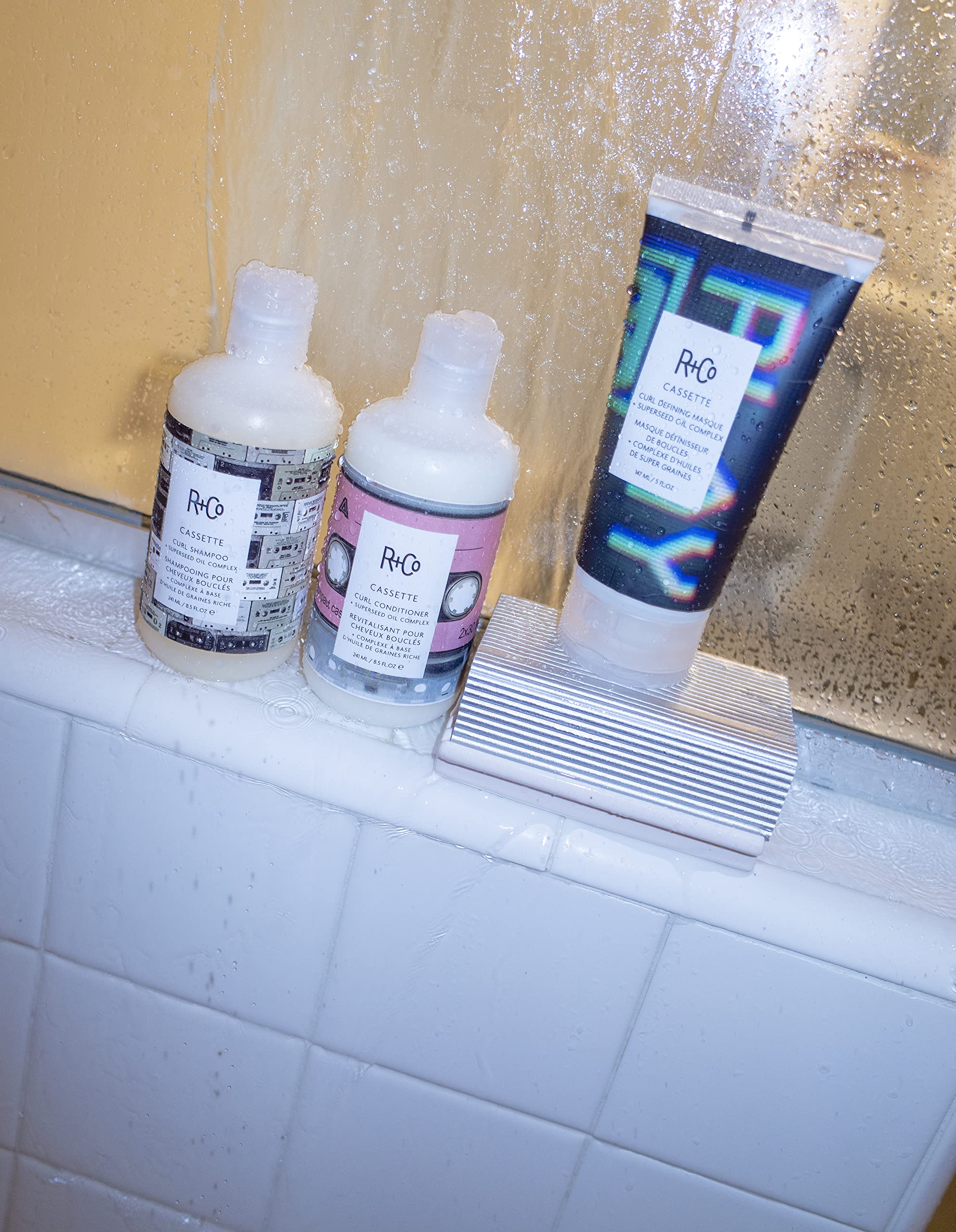 R+Co Cassette Curl Defining Masque defined curls and smooth texture