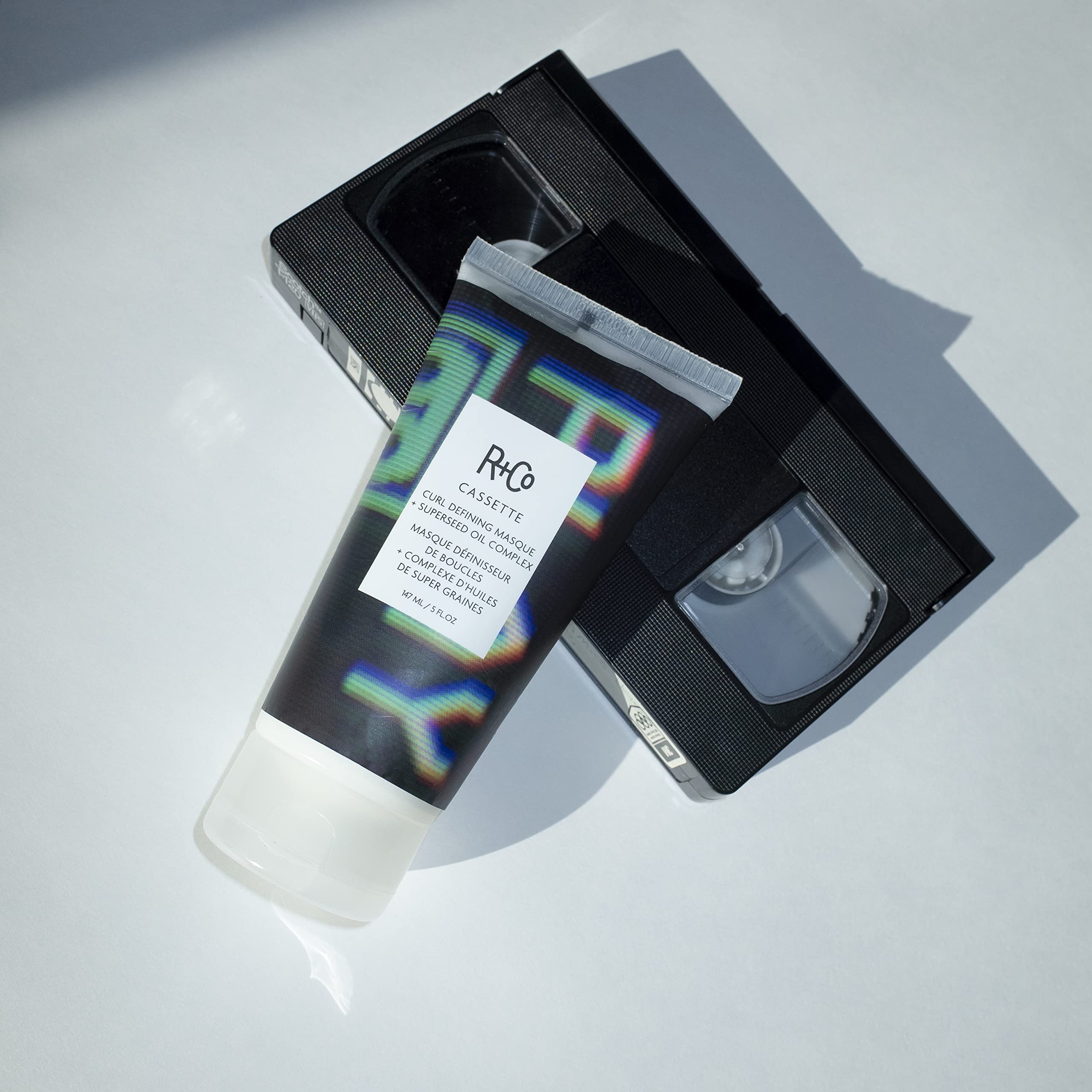 R+Co Cassette Curl Defining Masque hydrated curls with healthy shine