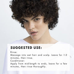 R+Co Lost Treasure rinse and conditioner duo in one shot.