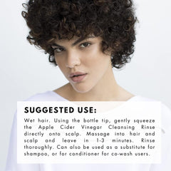 R+Co Lost Treasure application splash demonstrating easy cleansing