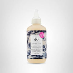 R+Co Lost Treasure label close-up emphasizing color-safe formula