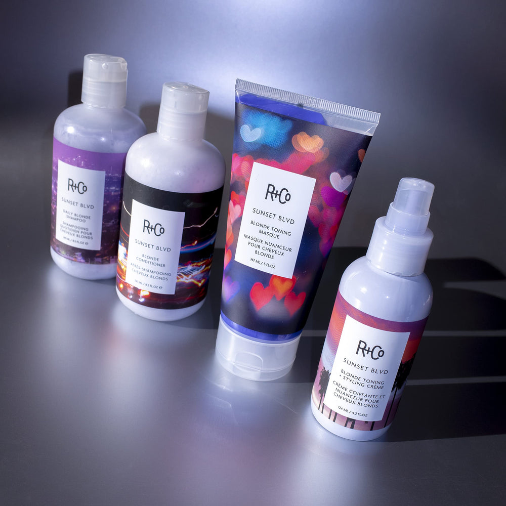 R+Co Sunset Blvd hands applying creme enable precise, hydrated styling.