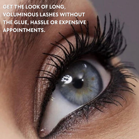 Ready To Wear Lash Extension dry fibers on mascara for instant volume