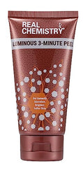 Real Chemistry Luminous 3-Minute Peel texture closeup showing gentle exfoliation gel