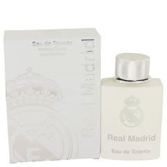 Real Madrid FC EDT bottle pour showcases a versatile fragrance for evening wear