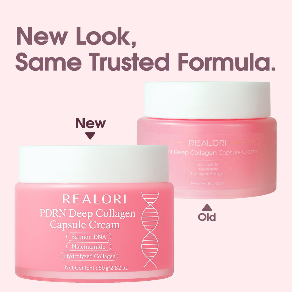 Realori Pink Jelly Cream packaging reveals gel texture delivering deep hydration.