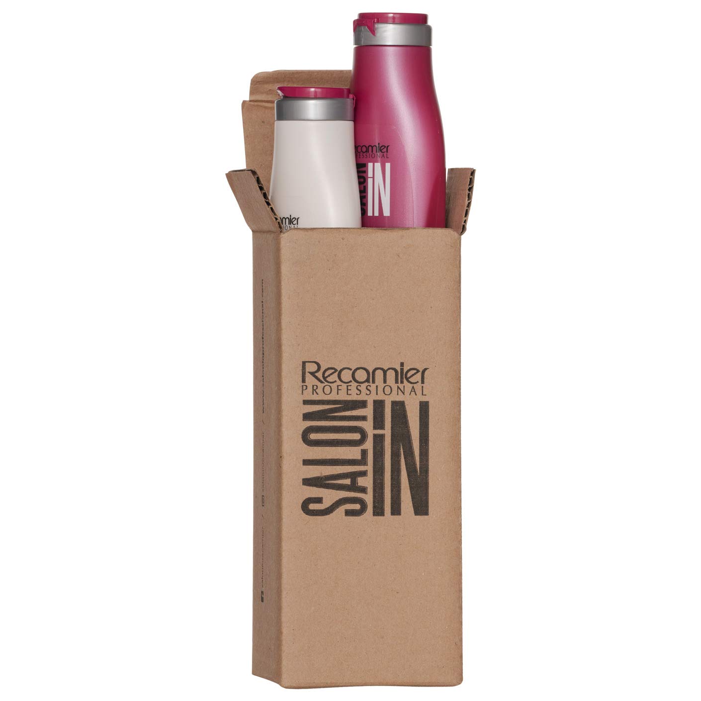 RECAMIER Anti Frizz Conditioner bottle emphasizing smoothing and detangling for shine