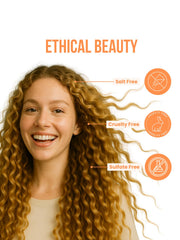 Recamier Salon In frizz-control leave-in for humid-day curls.