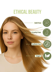 RECAMIER vegan mask ingredients list including keratin and collagen