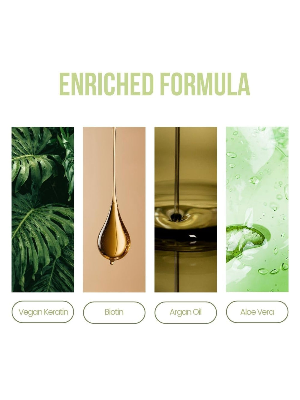RECAMIER packaging highlights vegan formula and 17.6oz size