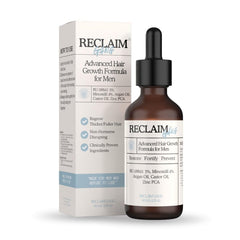 Reclaim Gang RU58841-Minoxidil bottle for thicker, fuller-looking hair.