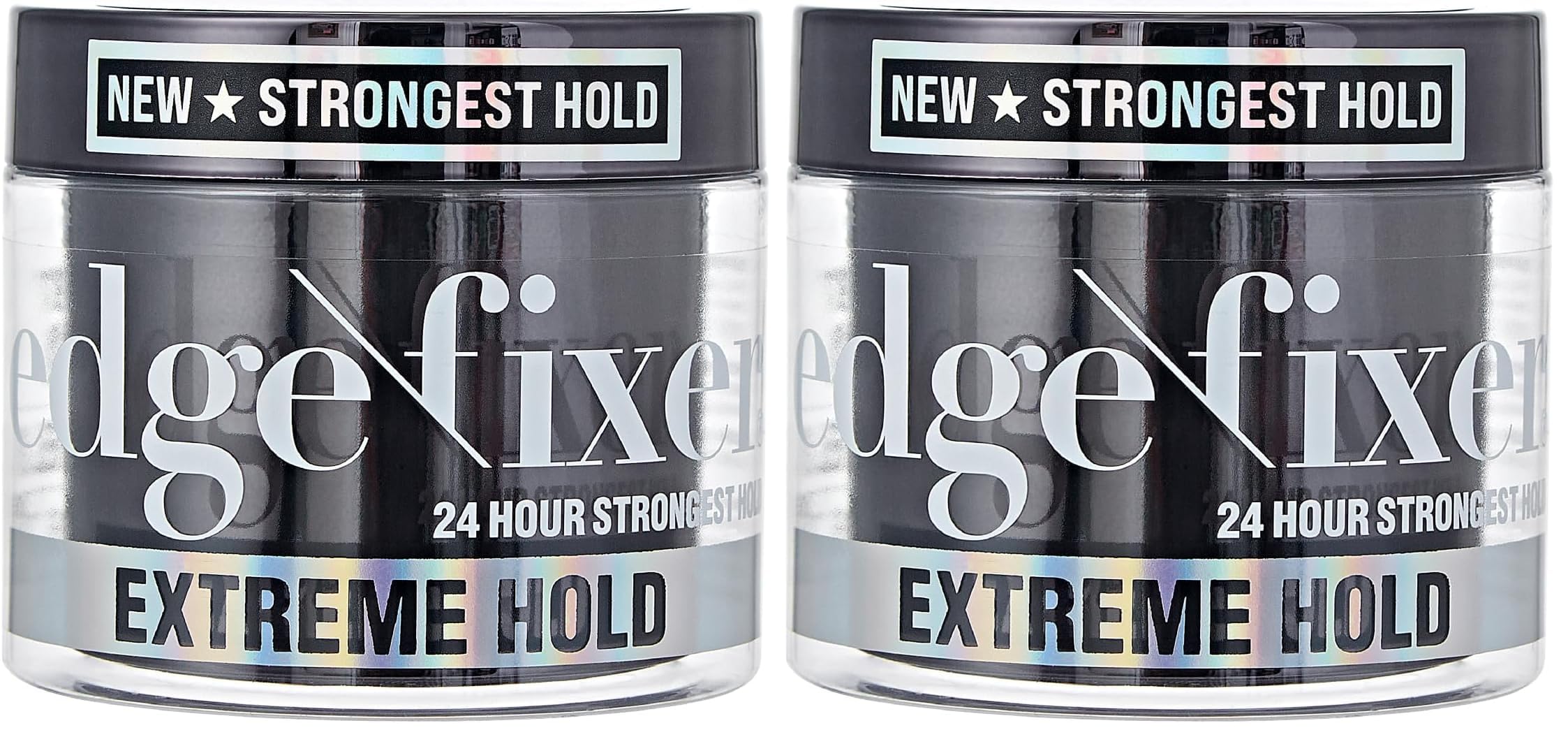 Red by Kiss Edge Fixer Extreme Hold bottle front showing strong edge control.