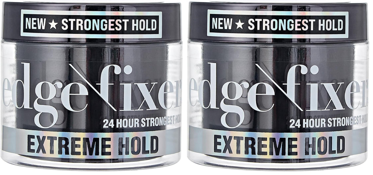 Red by Kiss Edge Fixer Extreme Hold bottle front showing strong edge control.