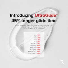Red Medical Supplies silky gel texture during application for device sessions