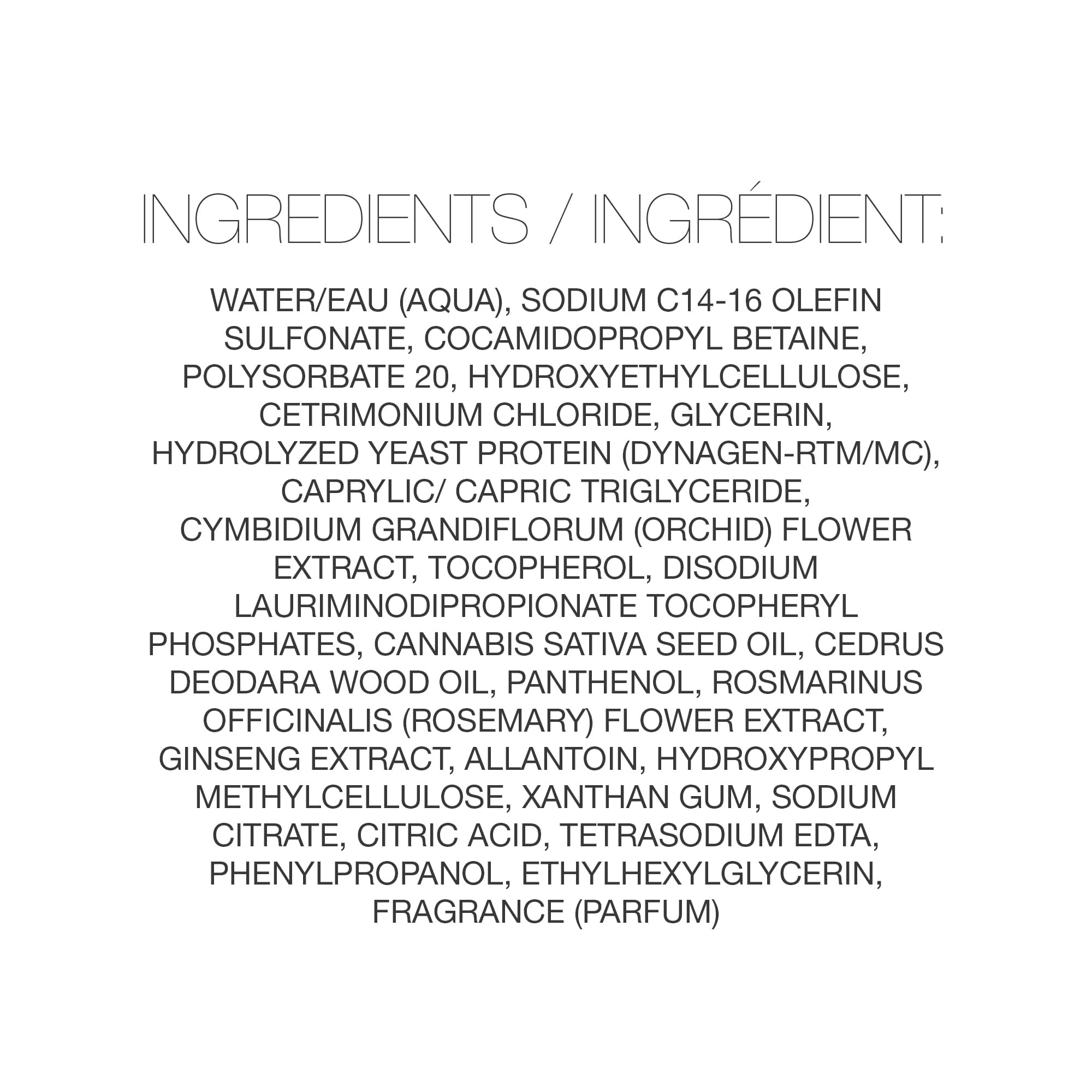 Product close-up of Redavid Cedarwood Shampoo in bathroom highlighting vegan, paraben-free formula for gentle cleansing.