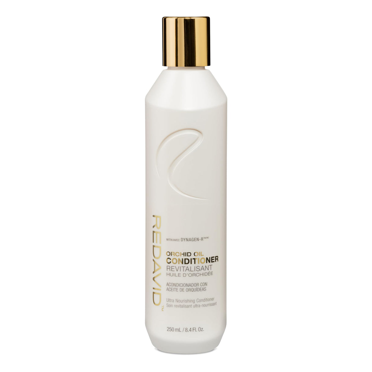 Redavid Orchid Oil Conditioner bottle pour for easy application and frizz control
