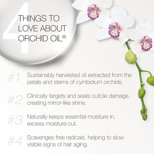 Redavid Orchid Oil Conditioner with coconut oil boosts moisture and softness