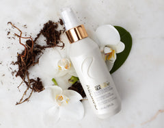 Redavid Orchid Oil frizz control on curly hair with radiant shine