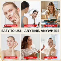 Redcool caffeine eye serum hyaluronic acid provides lasting under-eye hydration
