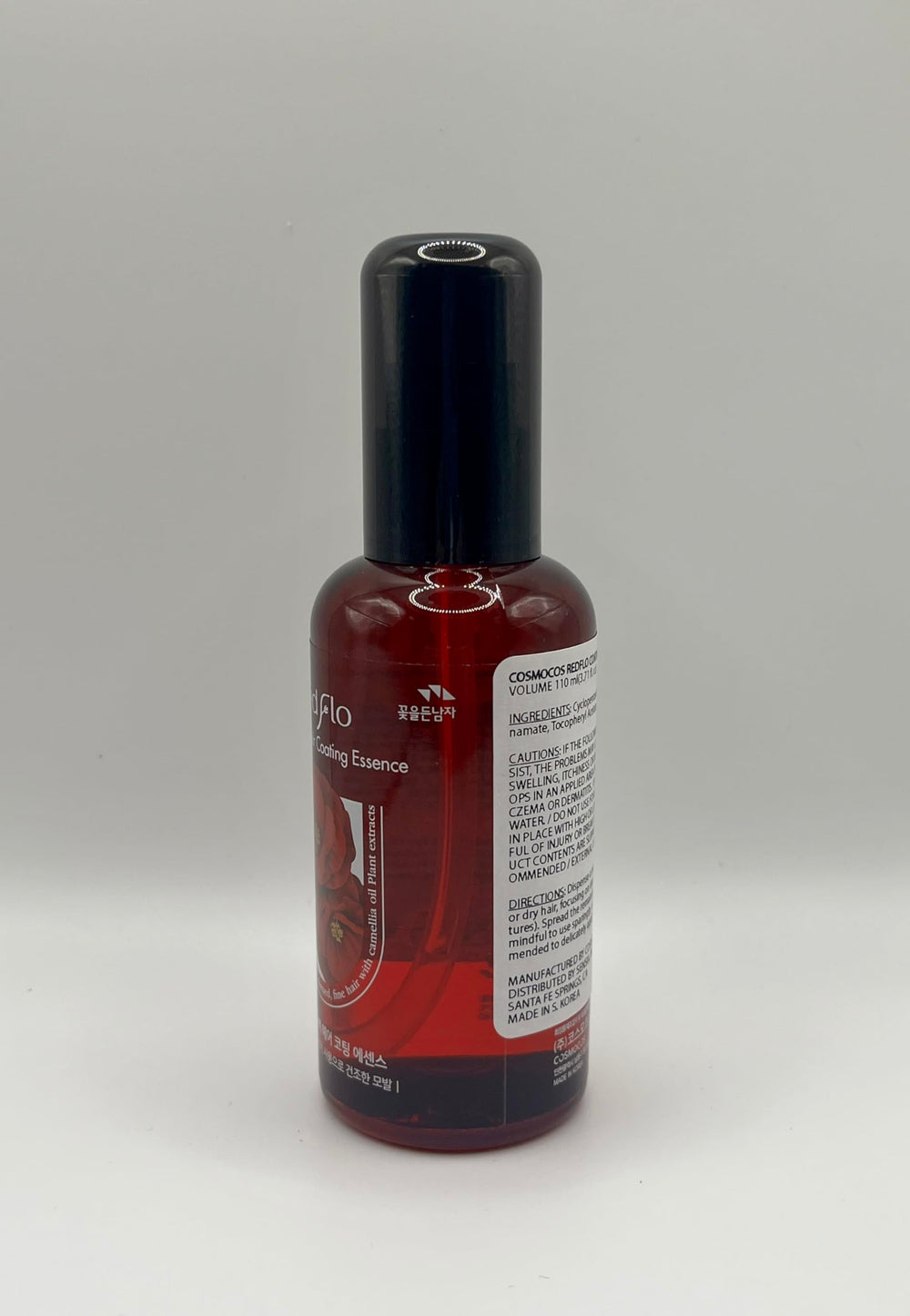 Redflo Camellia oil drop shows nourishing moisture for hair