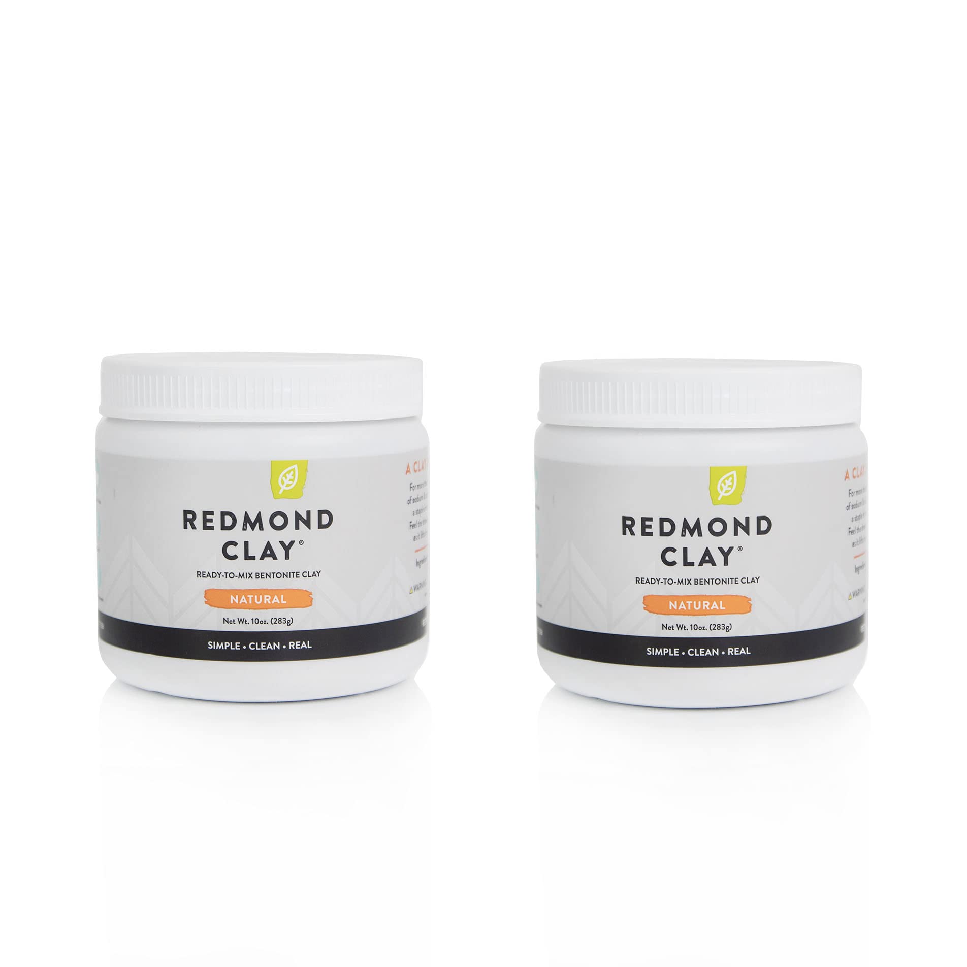 Redmond Clay bentonite clay powder for pore cleansing and blemish control.