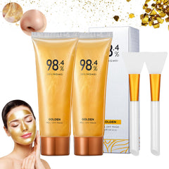 Rednow packaging of the gold foil mask for a premium at‑home spa vibe