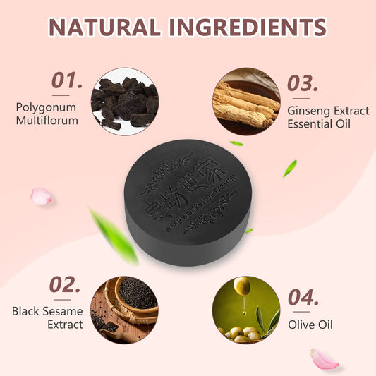 Rednow polygonum multiflorum extract bar highlighting traditional root ingredient