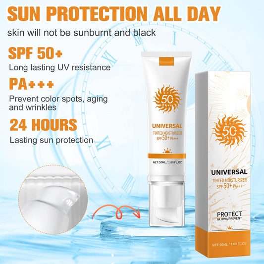Close-up of Rednow sunscreen texture for fast, light absorption.