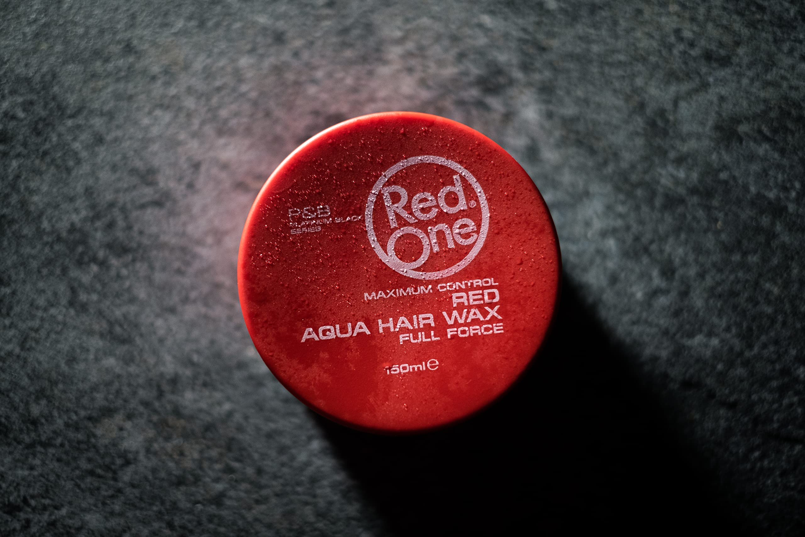 Strong hold enables structured, long-lasting styles with Red One wax