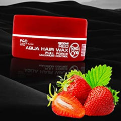 Easy wash-out supports everyday styling without residue with Red One