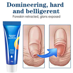Redundant Prepuce Corrector Gel packaging-2pcs illustrates value and kit convenience.