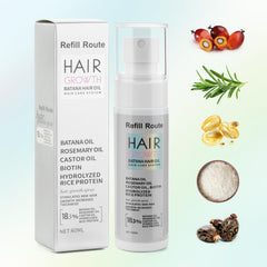 Refill Route Batana Oil vegan hair care for all hair types