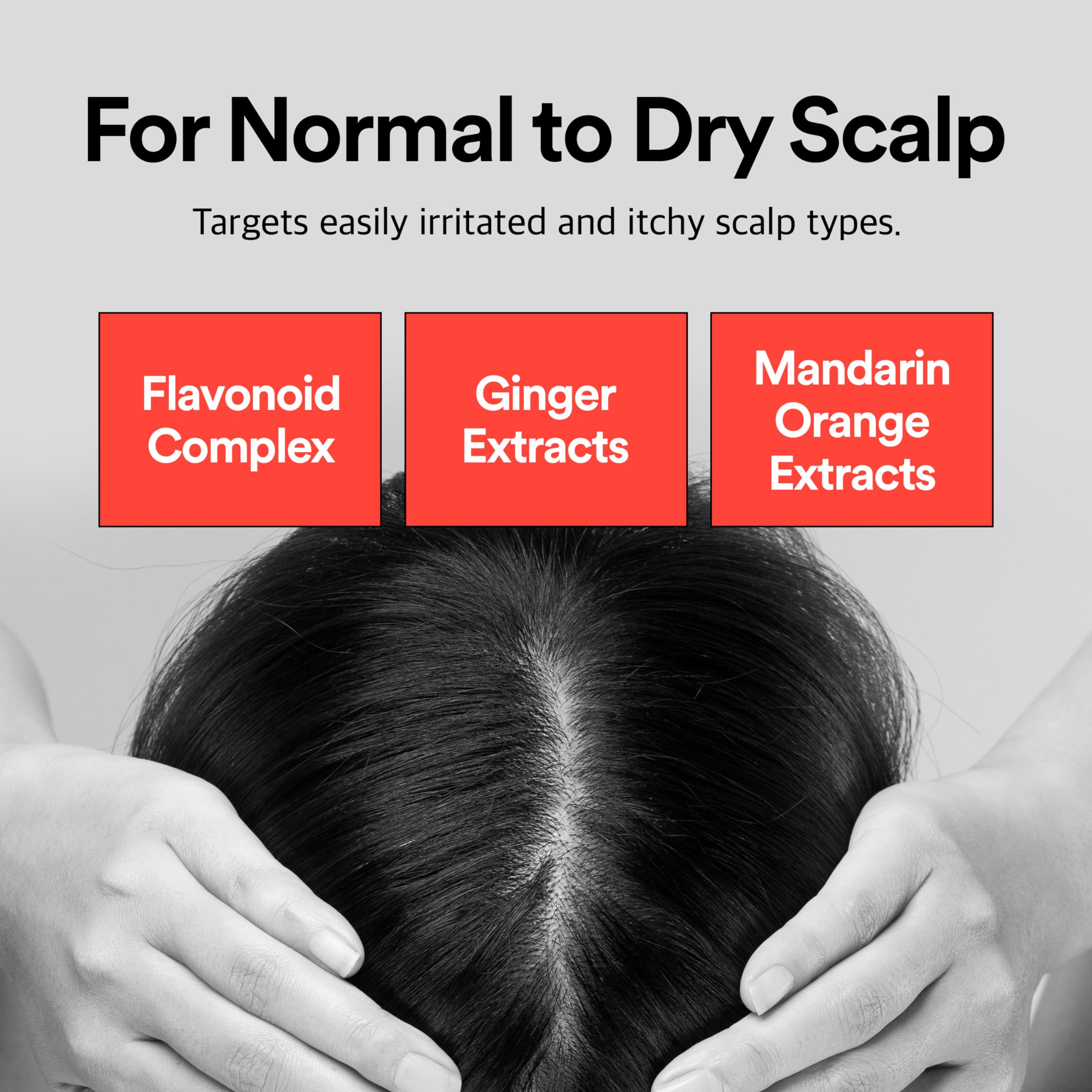 Rinse image: Refilled Shampoo leaves a clean feel without irritation.