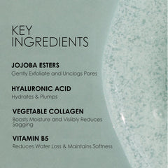 REFLEKT 1 ingredients close-up shows hyaluronic acid and vitamin B5 in action.