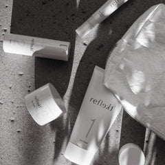 REFLEKT 1 skin glow after use reveals hydrated, plump-looking skin.