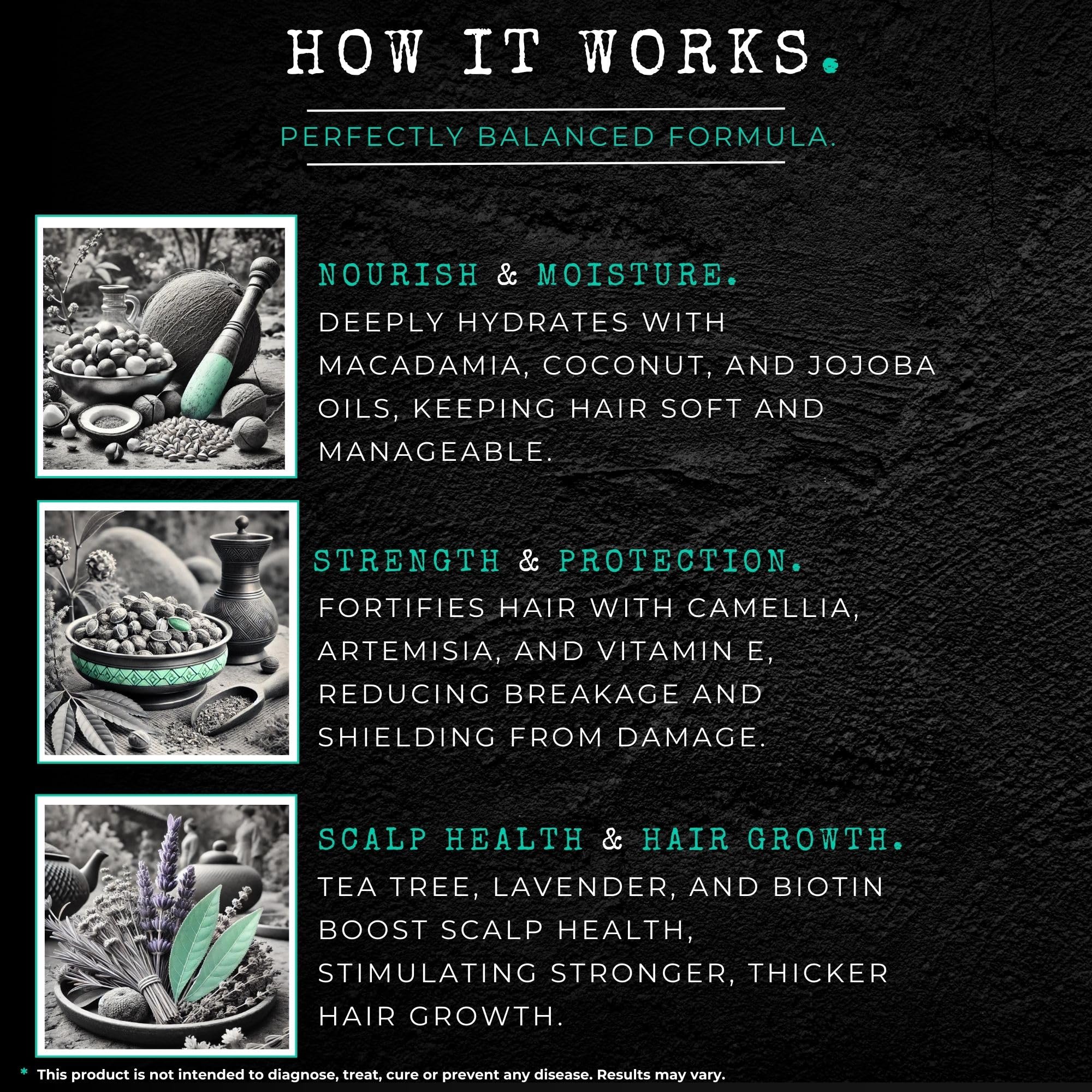 REFORIAN Chebe Oil texture application closeup shows smooth, rich consistency.