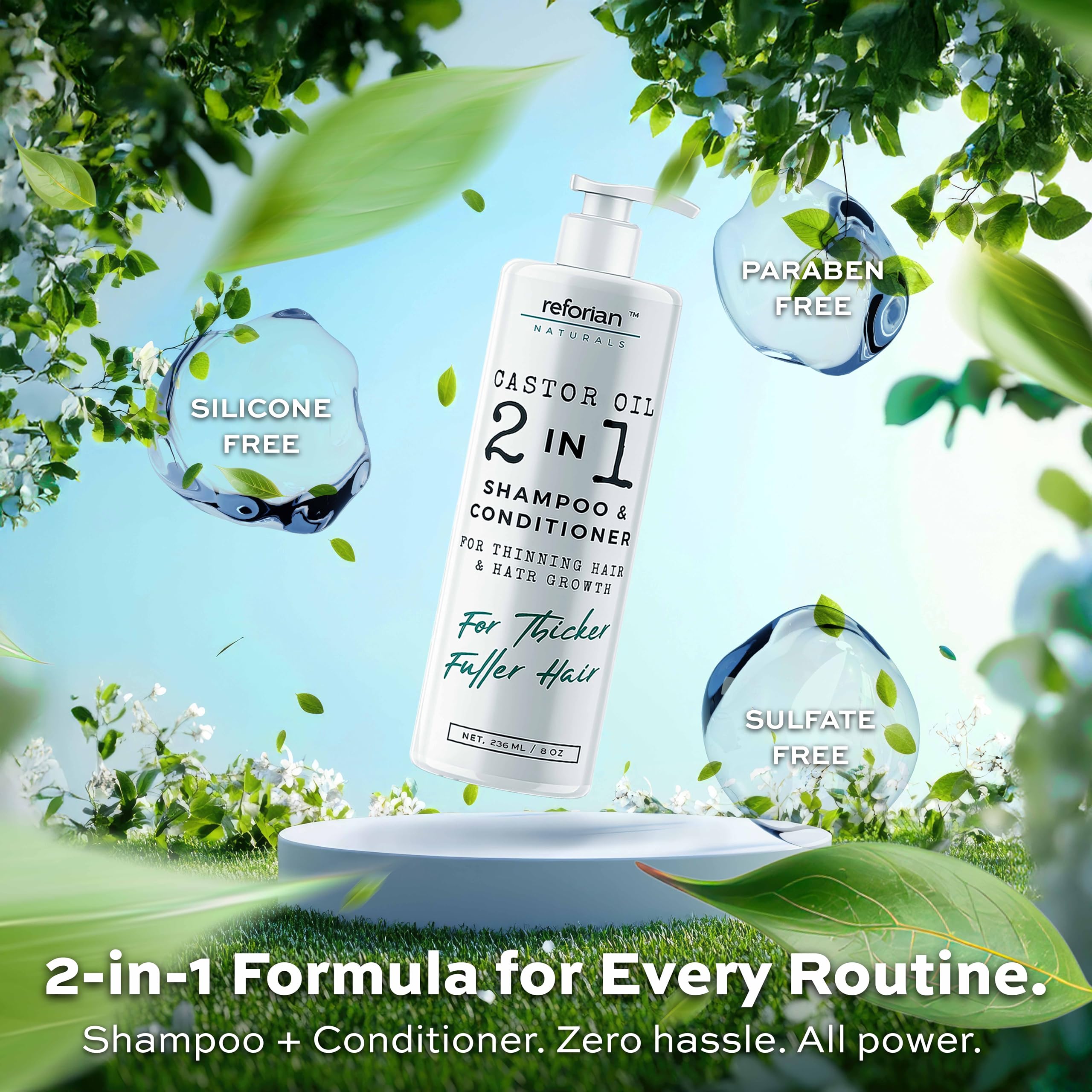 Reforian color-treated safe formula promises gentle care for vibrant color.