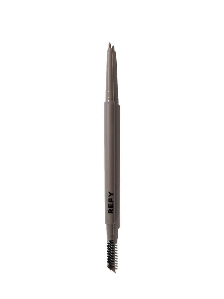 REFY Brow Pencil Light with ultra-fine tip for precise hair-stroke realism.