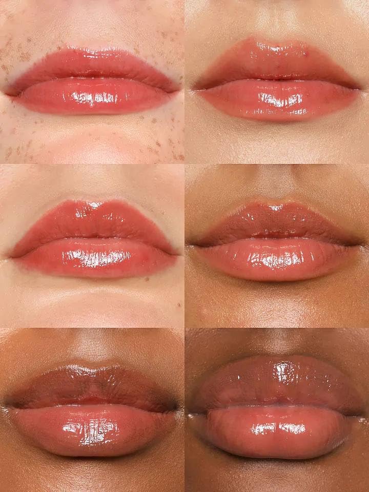 REFY Lip Gloss Dusk packaging and applicator for on-the-go touch-ups