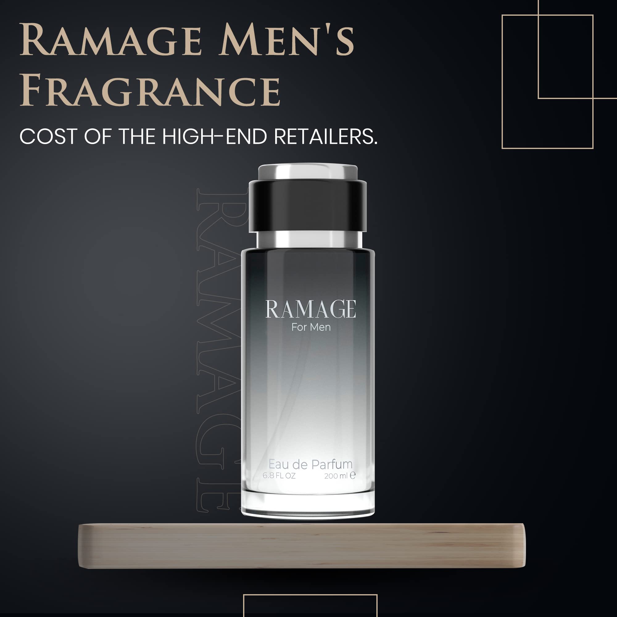 Regal Fragrances Men's Cologne 200 ml bottle showcases premium packaging