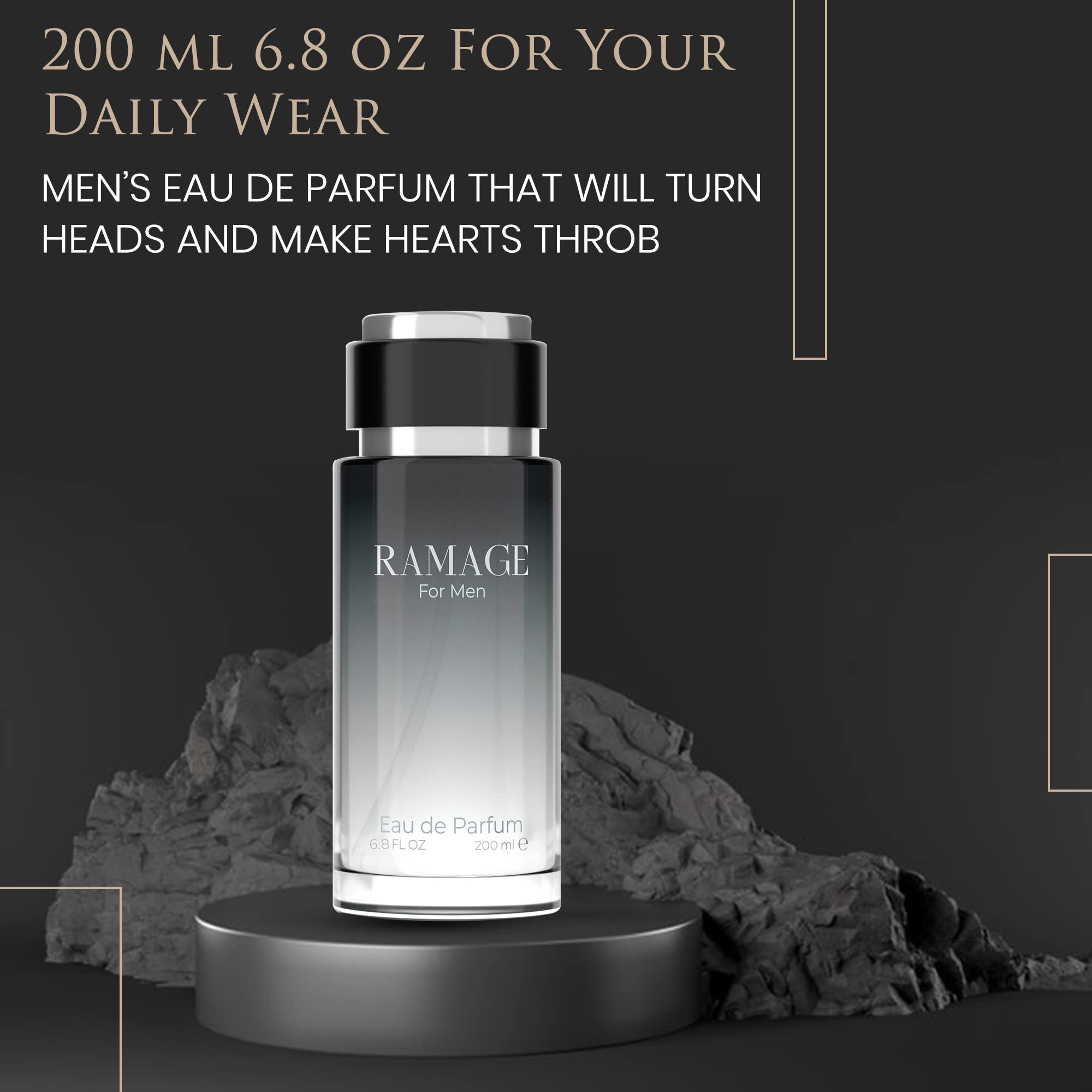 Regal Fragrances Men's Cologne ambroxan base notes deliver lasting presence