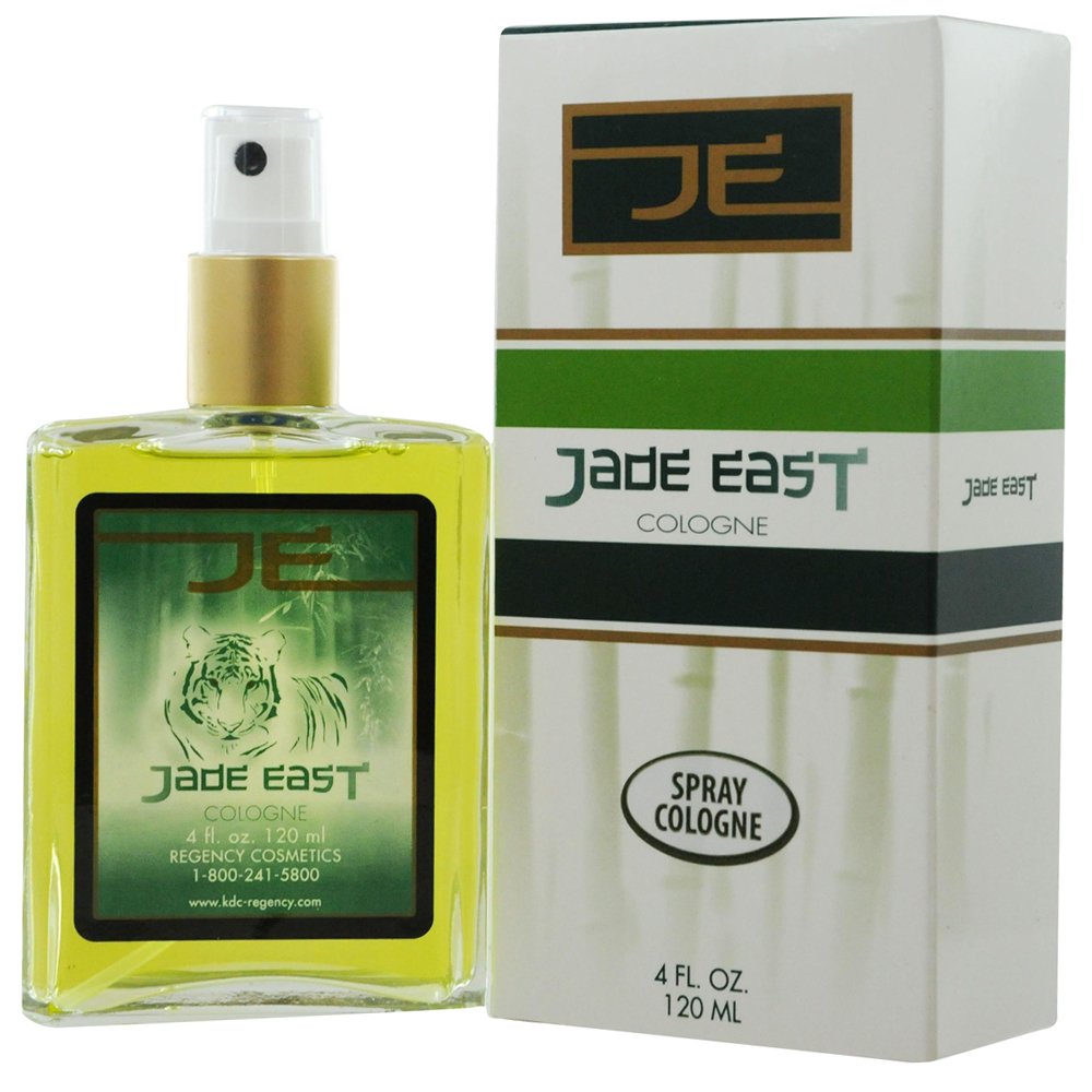Regency Jade East cologne spray bottle for men, ideal for evening wear and stylish nights out.