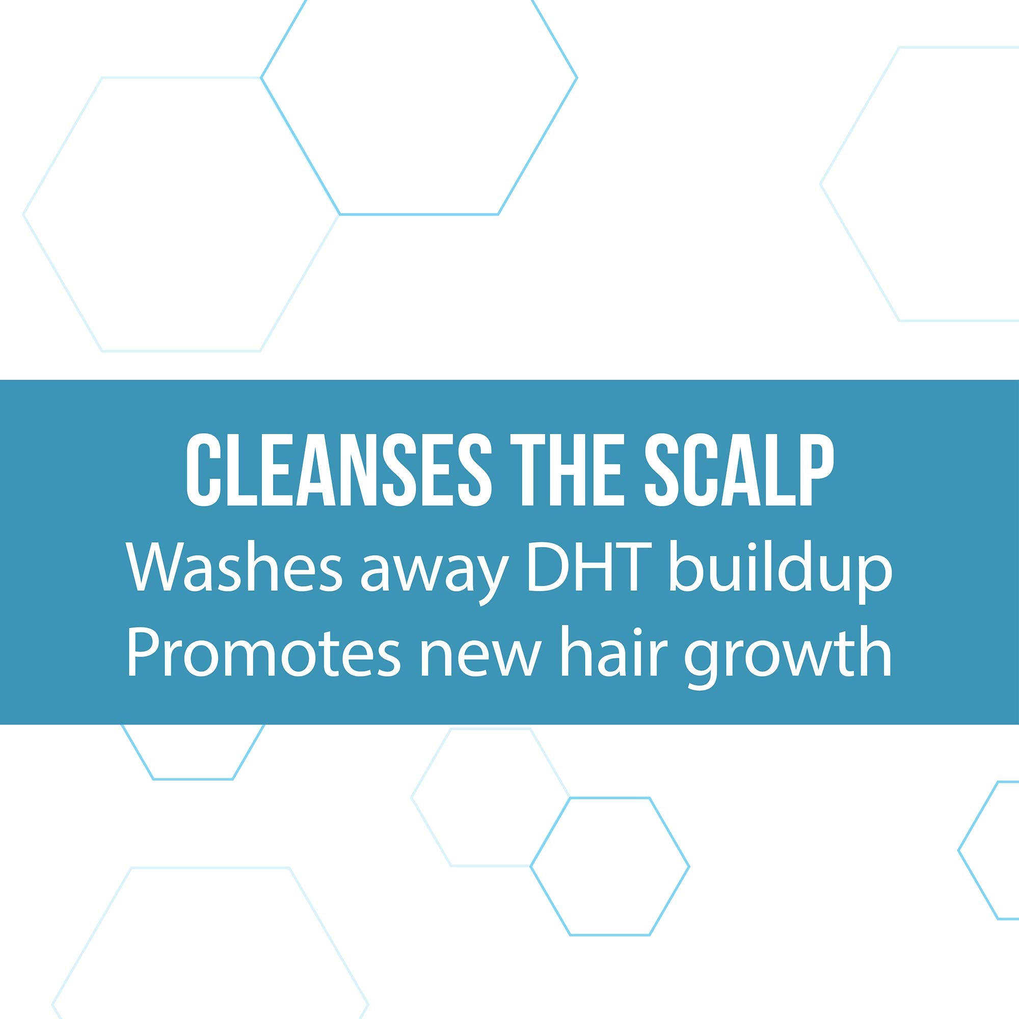 REGENEPURE DR Shampoo scalp massage scene promoting refreshing routine.