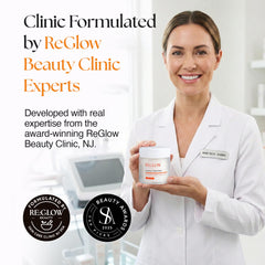 ReGlow EpiClear pad suitable for all skin types with daily exfoliation.
