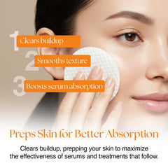 ReGlow EpiClear pad on a clean surface with clinic-inspired formulation.