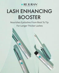 REJURAN lash booster applicator brush enabling precise, gentle application.
