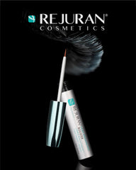 REJURAN travel-size 3ml bottle ready for on-the-go lash care.