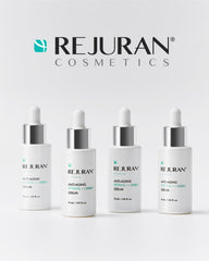 Before-and-after-inspired imagery suggesting potential for firmer, more radiant skin.