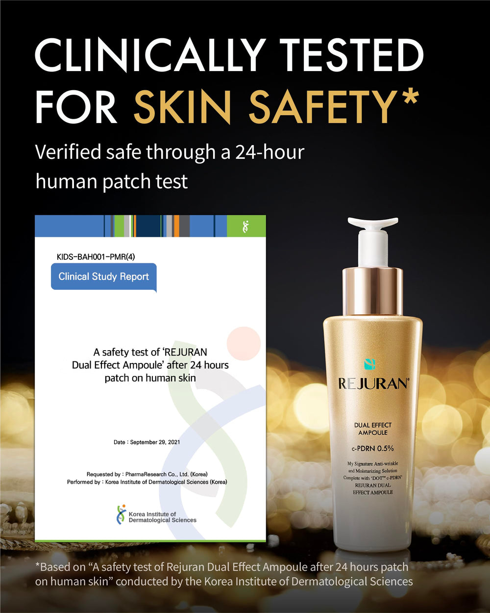 Ceramide NP concept illustration for REJURAN Dual Effect Ampoule