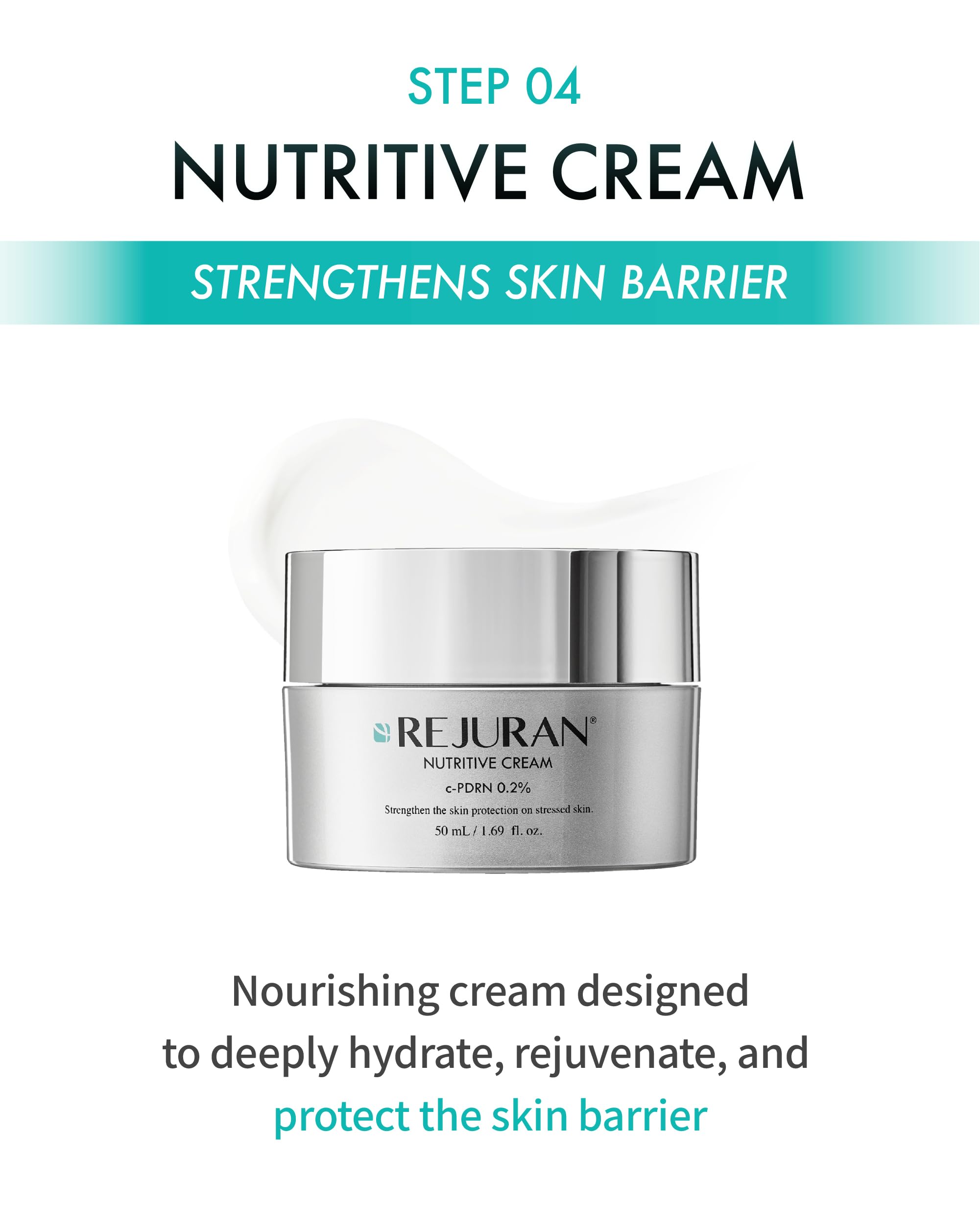 REJURAN Lip Balm display emphasizing intense hydration and protective barrier